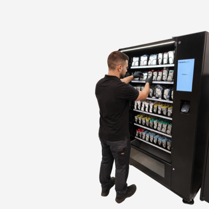 Plnenie výdajného automatu