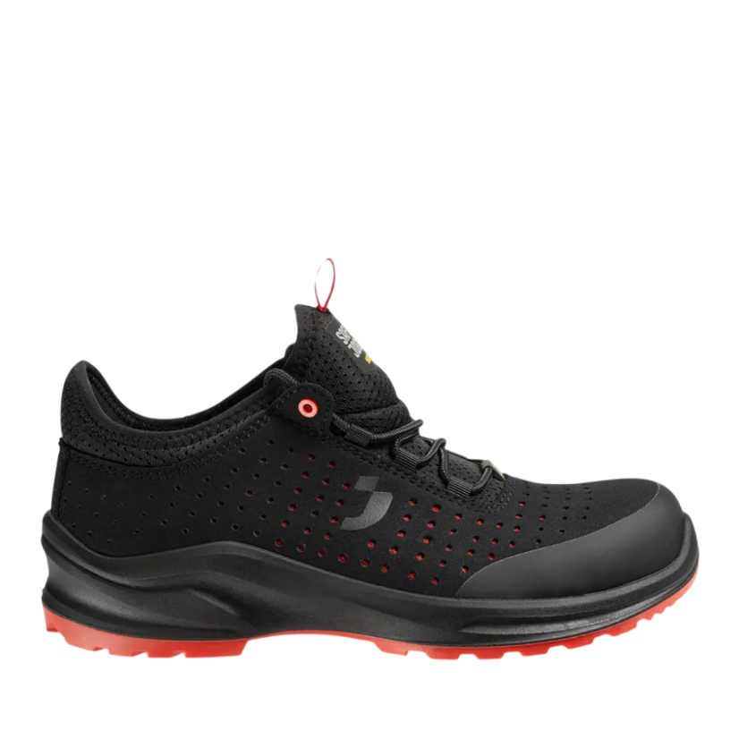 Safety Jogger MODULO S1P ESD, bezpečnostné poltopánky, červené