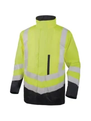 Delta Plus OPTIMUM2, reflexná parka 5v1, žltá