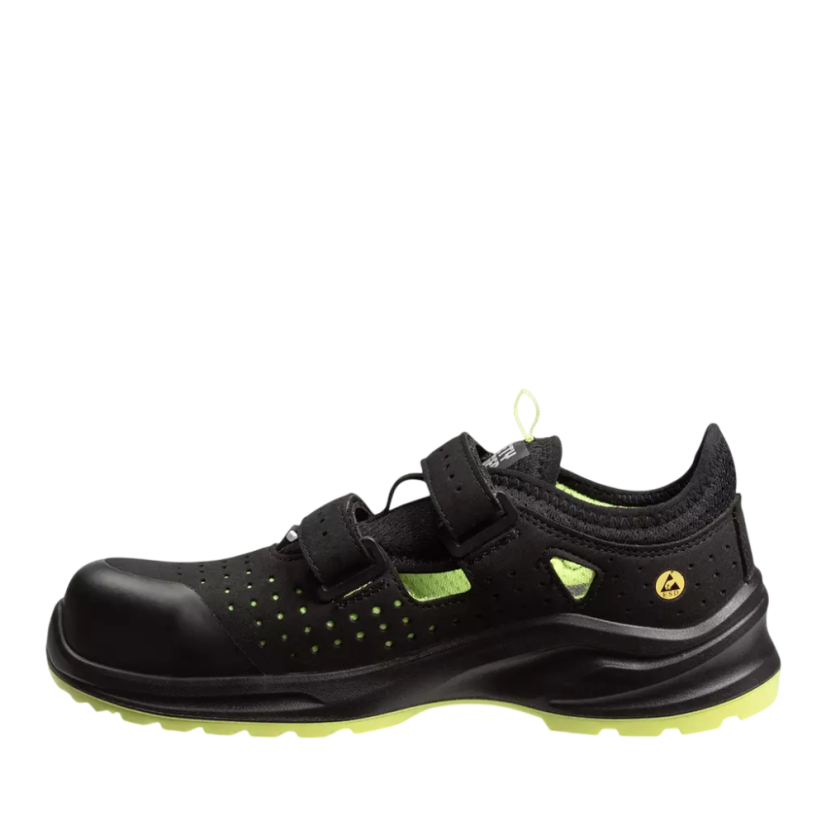Safety Jogger MODULO S1P ESD, bezpečnostné sandále, zelené