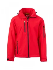 Payper Creek, pracovná softshell bunda, červená
