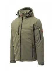 Payper Creek Pad, zimná softshell bunda, vojenská zelená