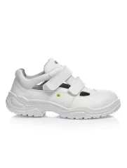Elten WHITE Easy Low S1 ESD, bezpečnostné sandále