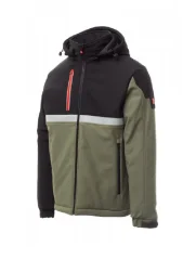 Payper Wise Pad, zimná softshell bunda, vojenská zelená
