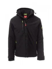 Payper Creek Pad, zimná softshell bunda, čierna
