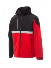 Payper Wise, pracovná softshell bunda, červená