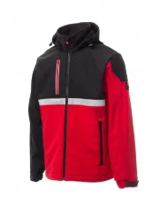 Payper Wise Pad, zimná softshell bunda, červená