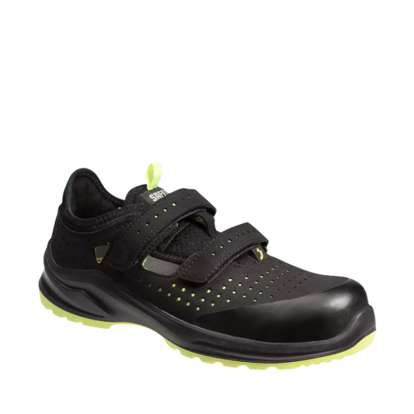 Safety Jogger MODULO S1P ESD, bezpečnostné sandále, zelené