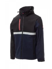 Payper Wise, pracovná softshell bunda, navy