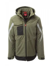 Payper Wonder Pad, zimná softshell bunda, vojenská zelená