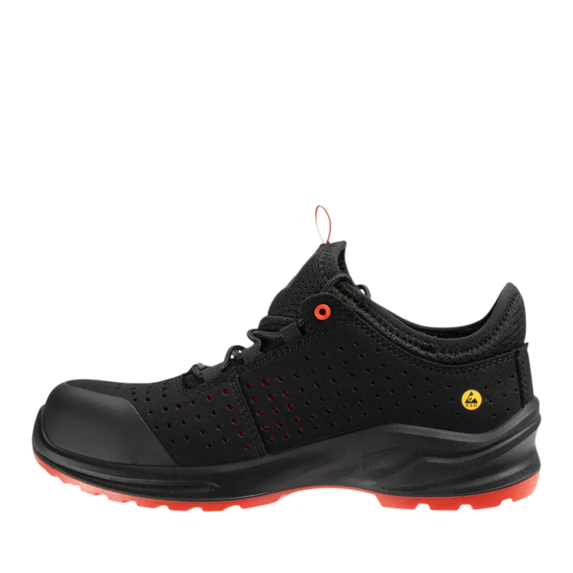 Safety Jogger MODULO S1P ESD, bezpečnostné poltopánky, červené