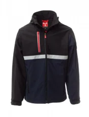 Payper Wise, pracovná softshell bunda, navy