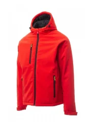 Payper Gale Pad, zimná softshell bunda, červená