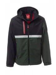 Payper Wise, pracovná softshell bunda, lesná zelená