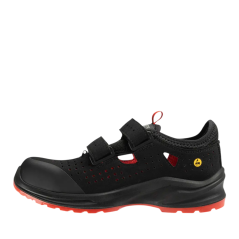 Safety Jogger MODULO S1P ESD, bezpečnostné sandále, červené